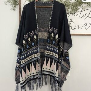 Charlotte Russe Shawl Sweater Small